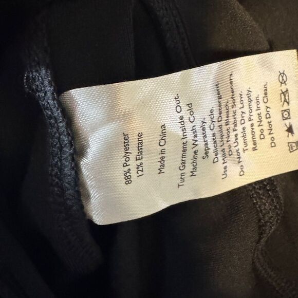 Eddie Bauer Trail Tight Leggings Womens Size 2X Black Workout Gym Hiking Pockets - Picture 6 of 9